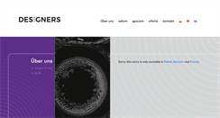 Desktop Screenshot of designers.pl